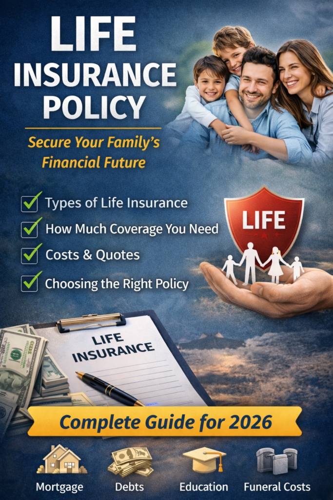 Life Insurance Policy: A Complete Guide to Protecting Your Family’s Financial Future